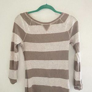 Classic Long Sleeve Striped Shirt